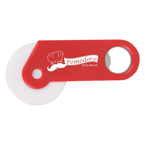 Pizza Cutter With Bottle Opener - Pizza Cutter With Bottle Opener - Image 6 of 12