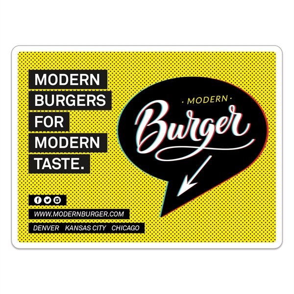 Rectangle Magnetic Car Sign (18" x 24") - Rectangle Magnetic Car Sign (18" x 24") - Image 0 of 1