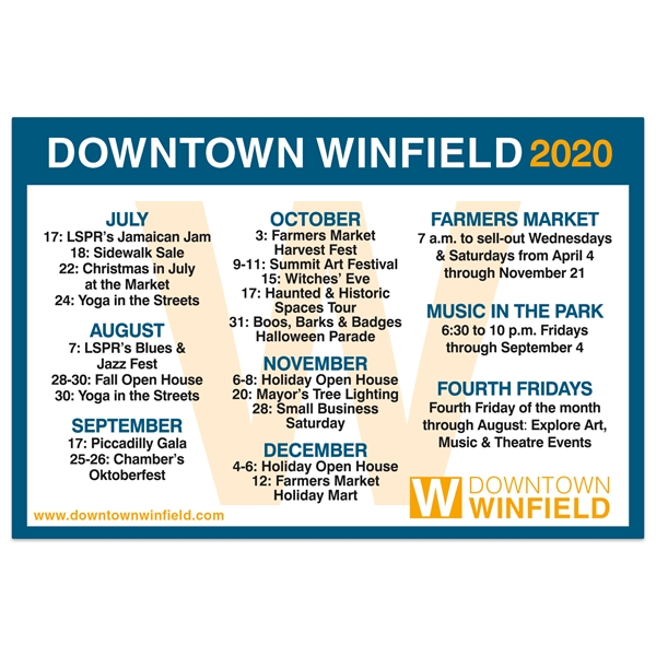 Schedule Magnets (4" x 6") - Schedule Magnets (4" x 6") - Image 0 of 0