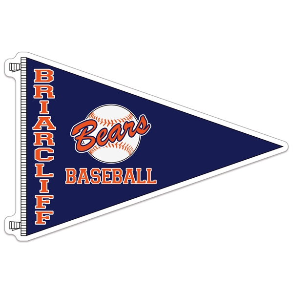 Pennant Shaped Sports Magnet - Pennant Shaped Sports Magnet - Image 0 of 1