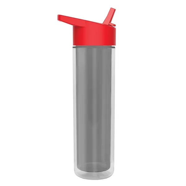 Garyline® Chiller Insulated Bottle with Flip-Straw Lid an... - Garyline® Chiller Insulated Bottle with Flip-Straw Lid an... - Image 6 of 31
