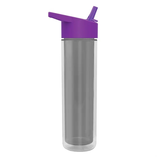 Garyline® Chiller Insulated Bottle with Flip-Straw Lid an... - Garyline® Chiller Insulated Bottle with Flip-Straw Lid an... - Image 8 of 31
