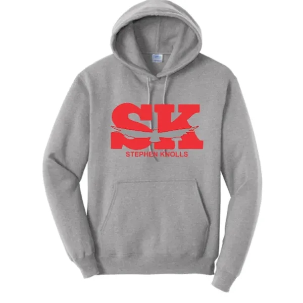 Stephen Knolls Dark Grey Softstyle Hooded Sweatshirt - Stephen Knolls Dark Grey Softstyle Hooded Sweatshirt - Image 0 of 0