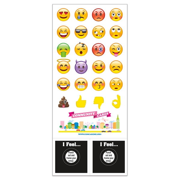 Emoji Mood Magnet (0.020" Thickness)