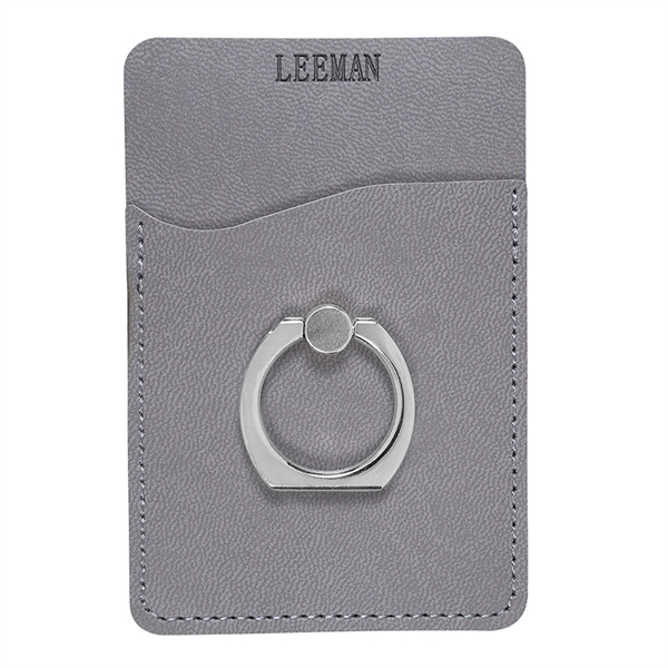 Tuscany Card Holder with Metal Ring Phone Stand - Tuscany Card Holder with Metal Ring Phone Stand - Image 18 of 19