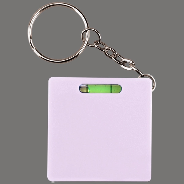 Square tape measure with level key chain - Square tape measure with level key chain - Image 5 of 7