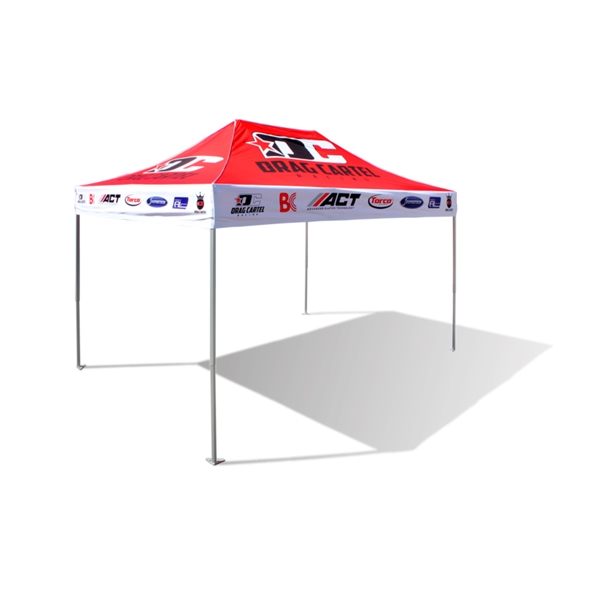 10'x15' V3 Aluminum Pop Up Tent With Full Dye Sub Top Option - 10'x15' V3 Aluminum Pop Up Tent With Full Dye Sub Top Option - Image 0 of 4