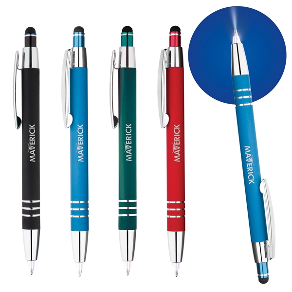Oracle™ Soft Touch Lighted Stylus Pen