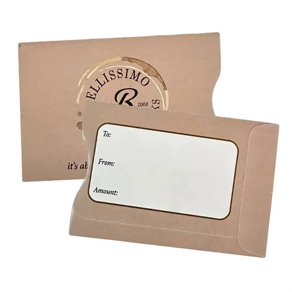 Gift Card Sleeve - Gift Card Sleeve - Image 1 of 2