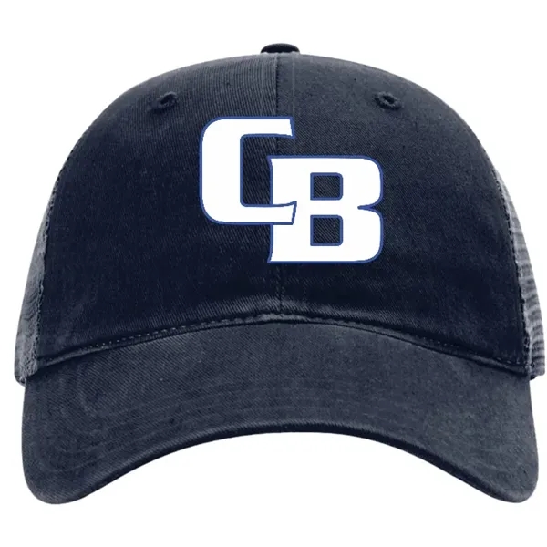 Club Blue Navy Washed Trucker Cap - Club Blue Navy Washed Trucker Cap - Image 0 of 0