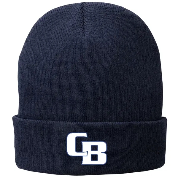 Club Blue Fleece-Lined Knit Cap - Club Blue Fleece-Lined Knit Cap - Image 0 of 0