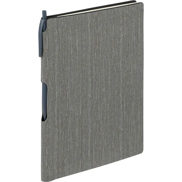 FSC® Mix 6" x 8.5" Bari Notebook with Pen - FSC® Mix 6" x 8.5" Bari Notebook with Pen - Image 4 of 8