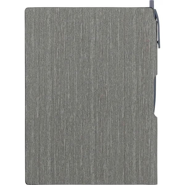 FSC® Mix 6" x 8.5" Bari Notebook with Pen - FSC® Mix 6" x 8.5" Bari Notebook with Pen - Image 6 of 8