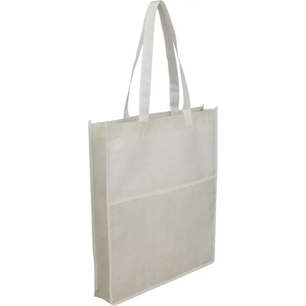 Apollo Recycled Non-Woven Convention Tote - Apollo Recycled Non-Woven Convention Tote - Image 7 of 12