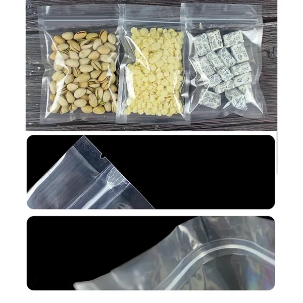 Plastic Transparent Stand Up Resealable Storage Bag - Plastic Transparent Stand Up Resealable Storage Bag - Image 1 of 4