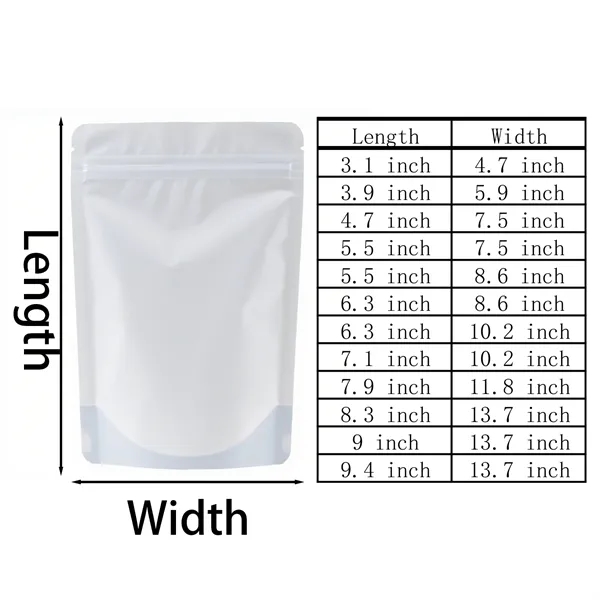 Plastic Transparent Stand Up Resealable Storage Bag - Plastic Transparent Stand Up Resealable Storage Bag - Image 2 of 4