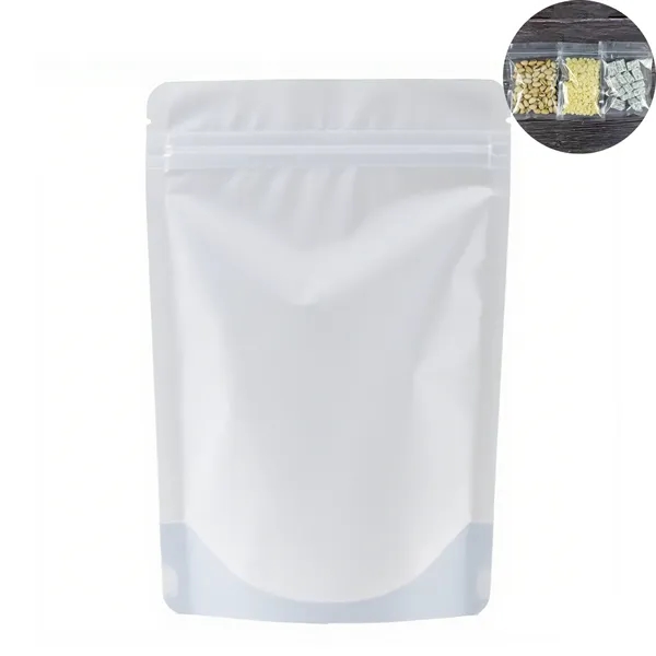 Plastic Transparent Stand Up Resealable Storage Bag - Plastic Transparent Stand Up Resealable Storage Bag - Image 4 of 4