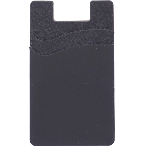 Montego Dual Pocket Silicone Phone Wallet - Montego Dual Pocket Silicone Phone Wallet - Image 2 of 7