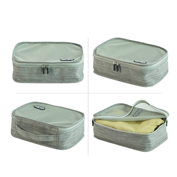 Polyester Mesh Shirt Packing Cube Organizer - Polyester Mesh Shirt Packing Cube Organizer - Image 3 of 4