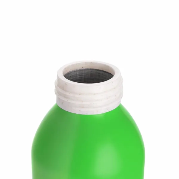 Meriden Sustainable Aluminum Bottle with Bamboo Lid &Cotton - Meriden Sustainable Aluminum Bottle with Bamboo Lid &Cotton - Image 27 of 27