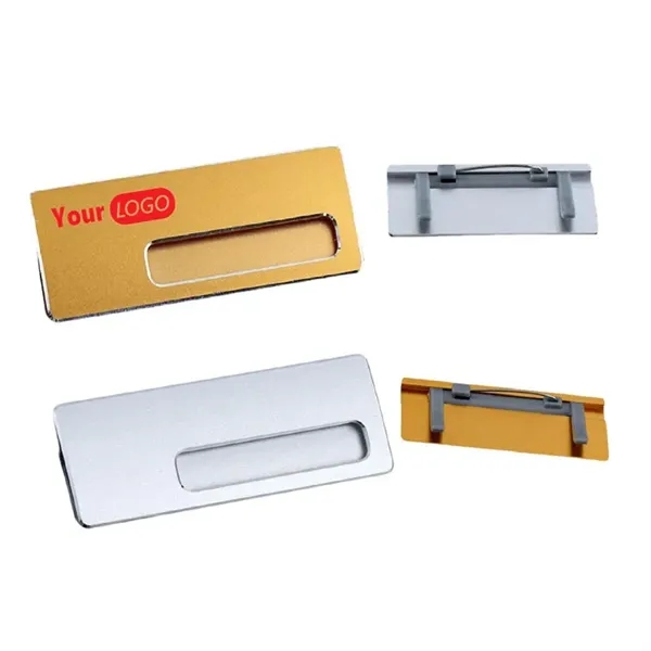 Aluminium Name Badge - Aluminium Name Badge - Image 0 of 1