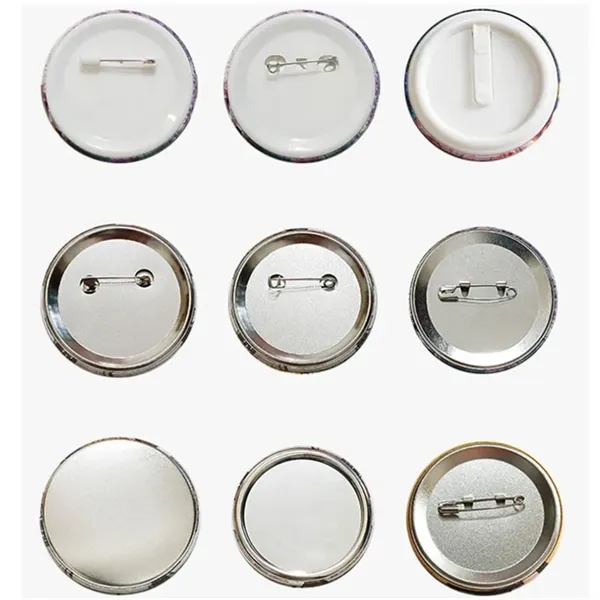 58mm Paper Clip Shaped Pinback Button Badge - 58mm Paper Clip Shaped Pinback Button Badge - Image 2 of 3