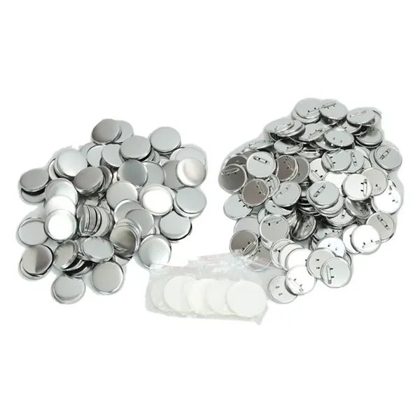 58mm Paper Clip Shaped Pinback Button Badge - 58mm Paper Clip Shaped Pinback Button Badge - Image 1 of 3