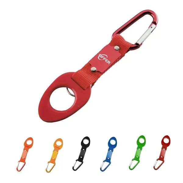Water Bottle Holder Lanyards With Carabiner - Water Bottle Holder Lanyards With Carabiner - Image 0 of 3