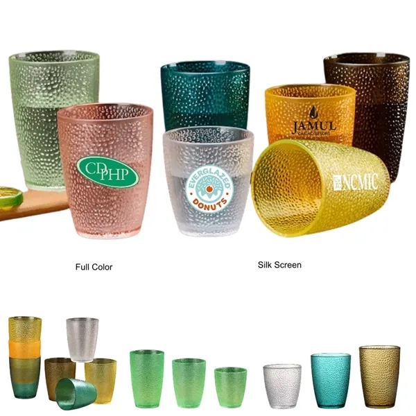 7/10/12 oz Shatter-Resistant Frosted Acrylic Tumbler Cup - 7/10/12 oz Shatter-Resistant Frosted Acrylic Tumbler Cup - Image 0 of 13