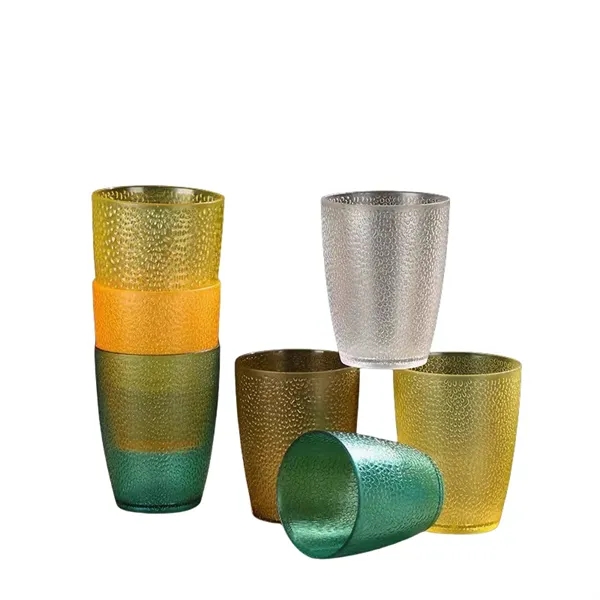 7/10/12 oz Shatter-Resistant Frosted Acrylic Tumbler Cup - 7/10/12 oz Shatter-Resistant Frosted Acrylic Tumbler Cup - Image 11 of 13