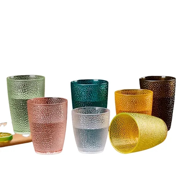 7/10/12 oz Shatter-Resistant Frosted Acrylic Tumbler Cup - 7/10/12 oz Shatter-Resistant Frosted Acrylic Tumbler Cup - Image 12 of 13