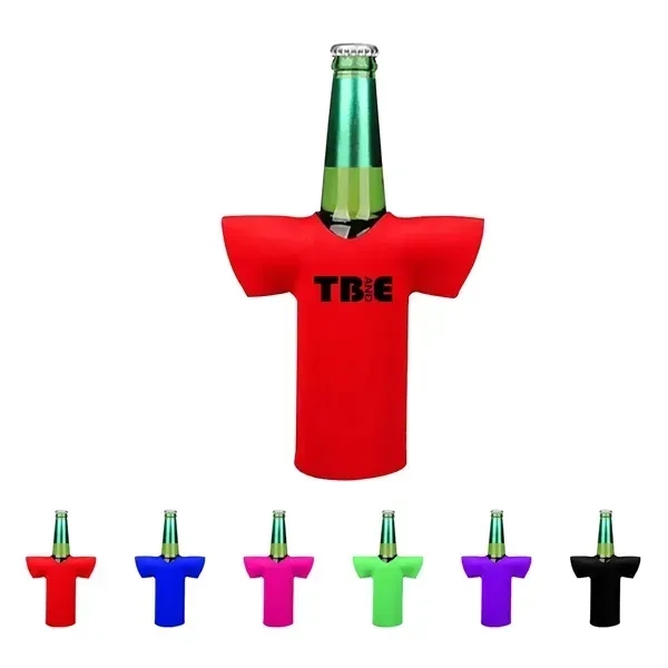 Shirt Flexible Can Cooler Bottle Sleeve - Shirt Flexible Can Cooler Bottle Sleeve - Image 0 of 3