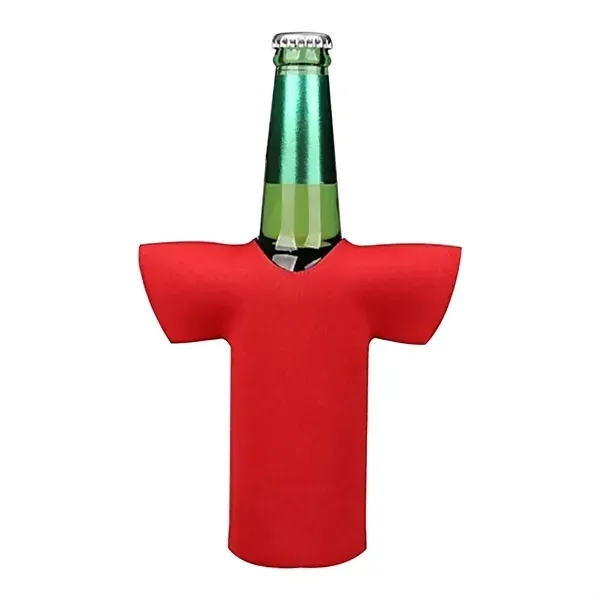 Shirt Flexible Can Cooler Bottle Sleeve - Shirt Flexible Can Cooler Bottle Sleeve - Image 1 of 3