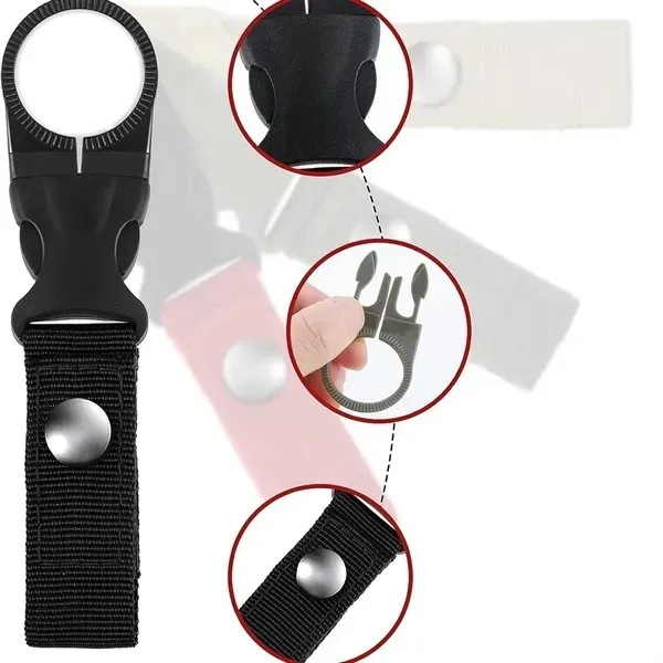 Belt Backpack Hanger Clip for Bottle - Belt Backpack Hanger Clip for Bottle - Image 10 of 13