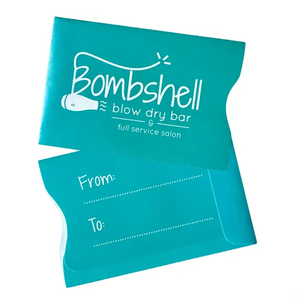 Gift Card Sleeve - Gift Card Sleeve - Image 2 of 2