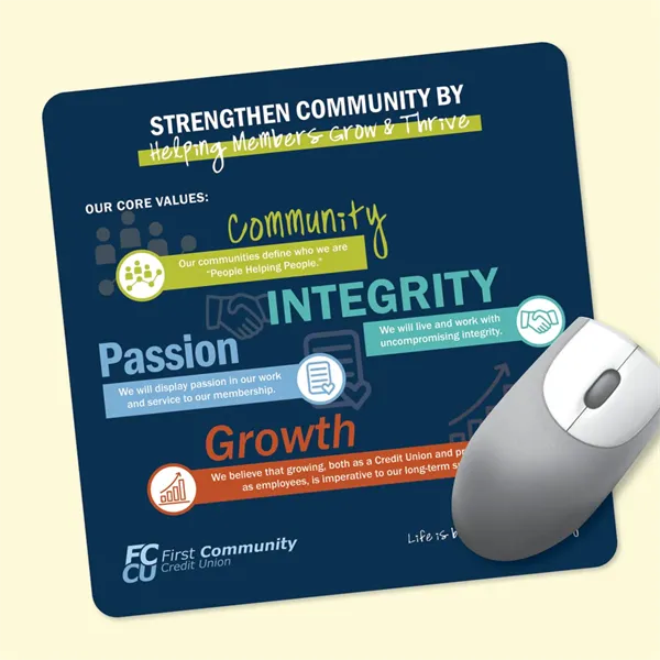 Origin'L Fabric® 8" x 8" x 1/8" Mouse Pad - Origin'L Fabric® 8" x 8" x 1/8" Mouse Pad - Image 0 of 0