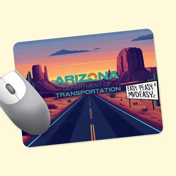 Vynex® DuraTec® 6" x 8" x 1/16" Hard Surface Mouse Pad