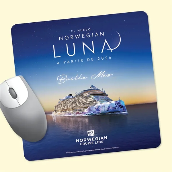 Peel&Place® 8" x 8" x .015" Ultra Thin Mouse Pad