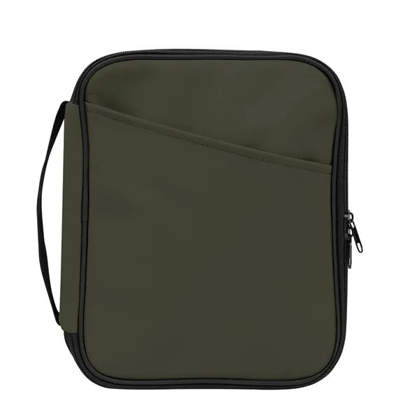 Hudson rPET Leatherette Tech Organizer - Hudson rPET Leatherette Tech Organizer - Image 13 of 13