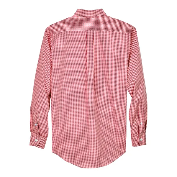 Devon & Jones Men's Crown Collection® Gingham Check Woven... - Devon & Jones Men's Crown Collection® Gingham Check Woven... - Image 8 of 10