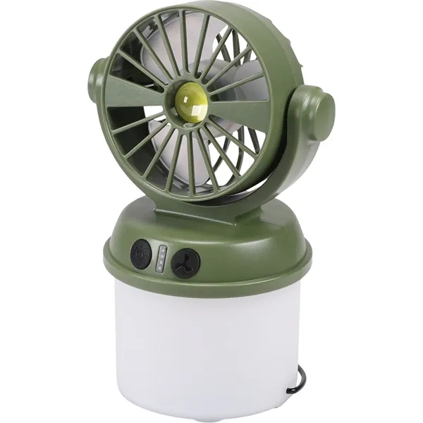 Rechargeable 3W COB Lantern with Fan