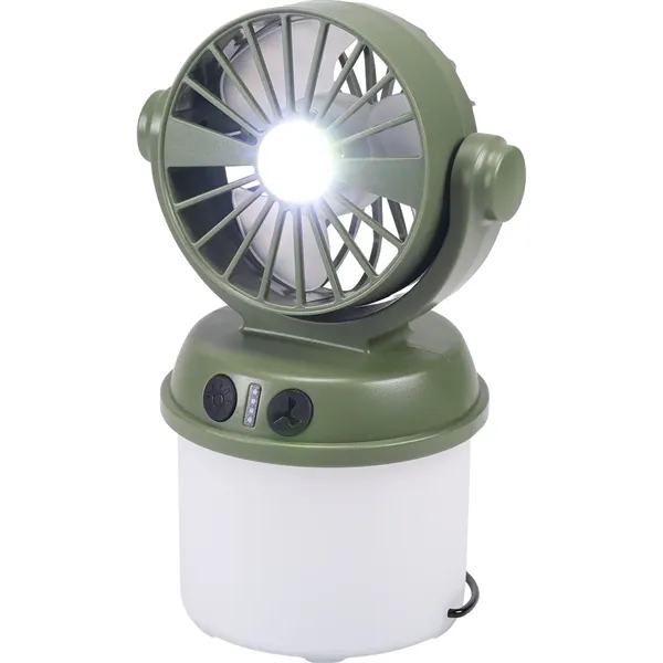 Rechargeable 3W COB Lantern with Fan