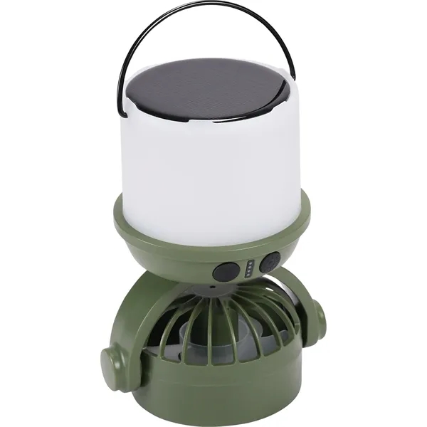 Rechargeable 3W COB Lantern with Fan