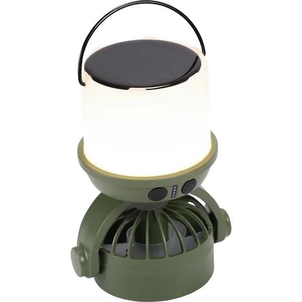Rechargeable 3W COB Lantern with Fan