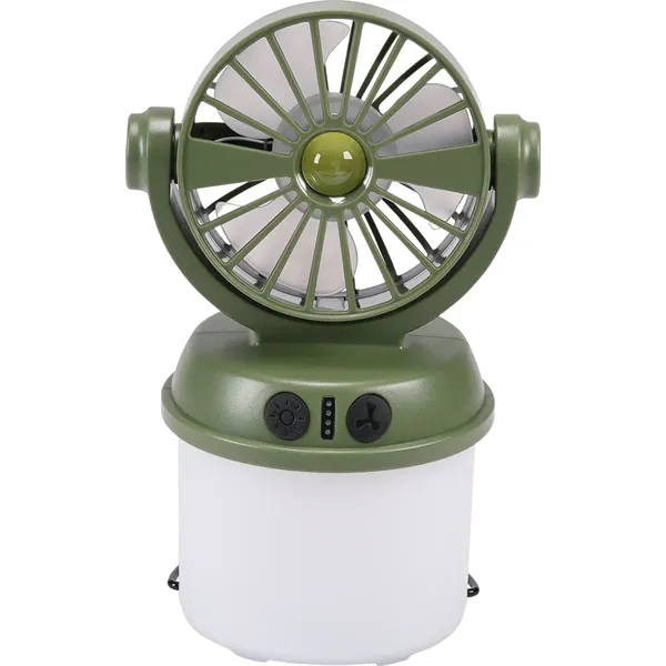 Rechargeable 3W COB Lantern with Fan