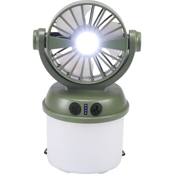 Rechargeable 3W COB Lantern with Fan