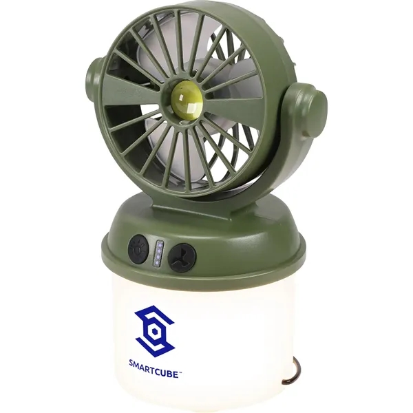 Rechargeable 3W COB Lantern with Fan