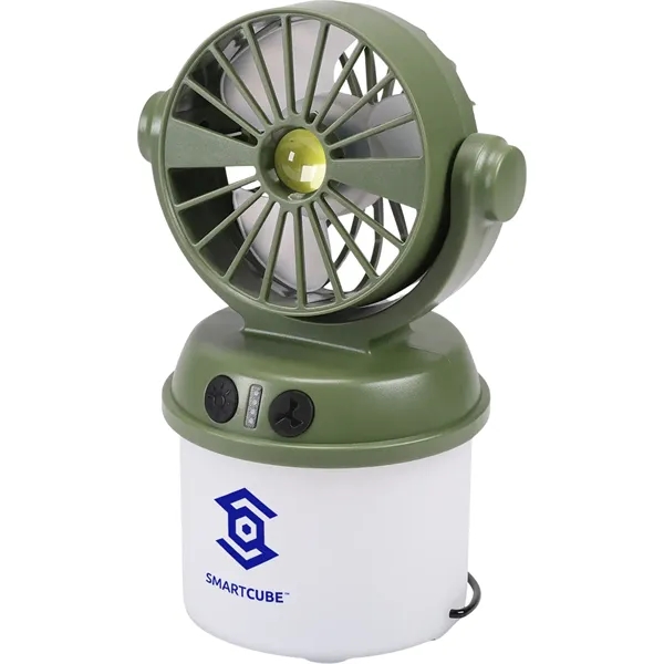Rechargeable 3W COB Lantern with Fan