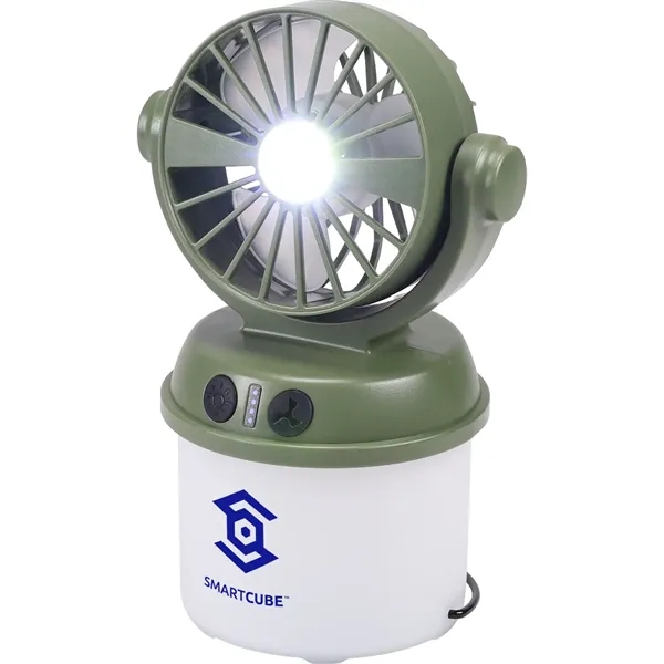 Rechargeable 3W COB Lantern with Fan