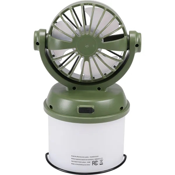 Rechargeable 3W COB Lantern with Fan